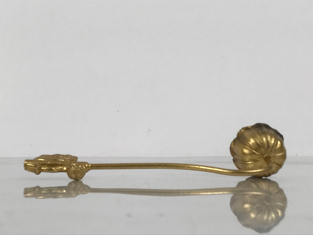 Japanese Buddhist Altar Fitting Metal Candle Snuffer Vtg Butsugu Accessory BA936-OT - Buddhist-chidorivintage.com