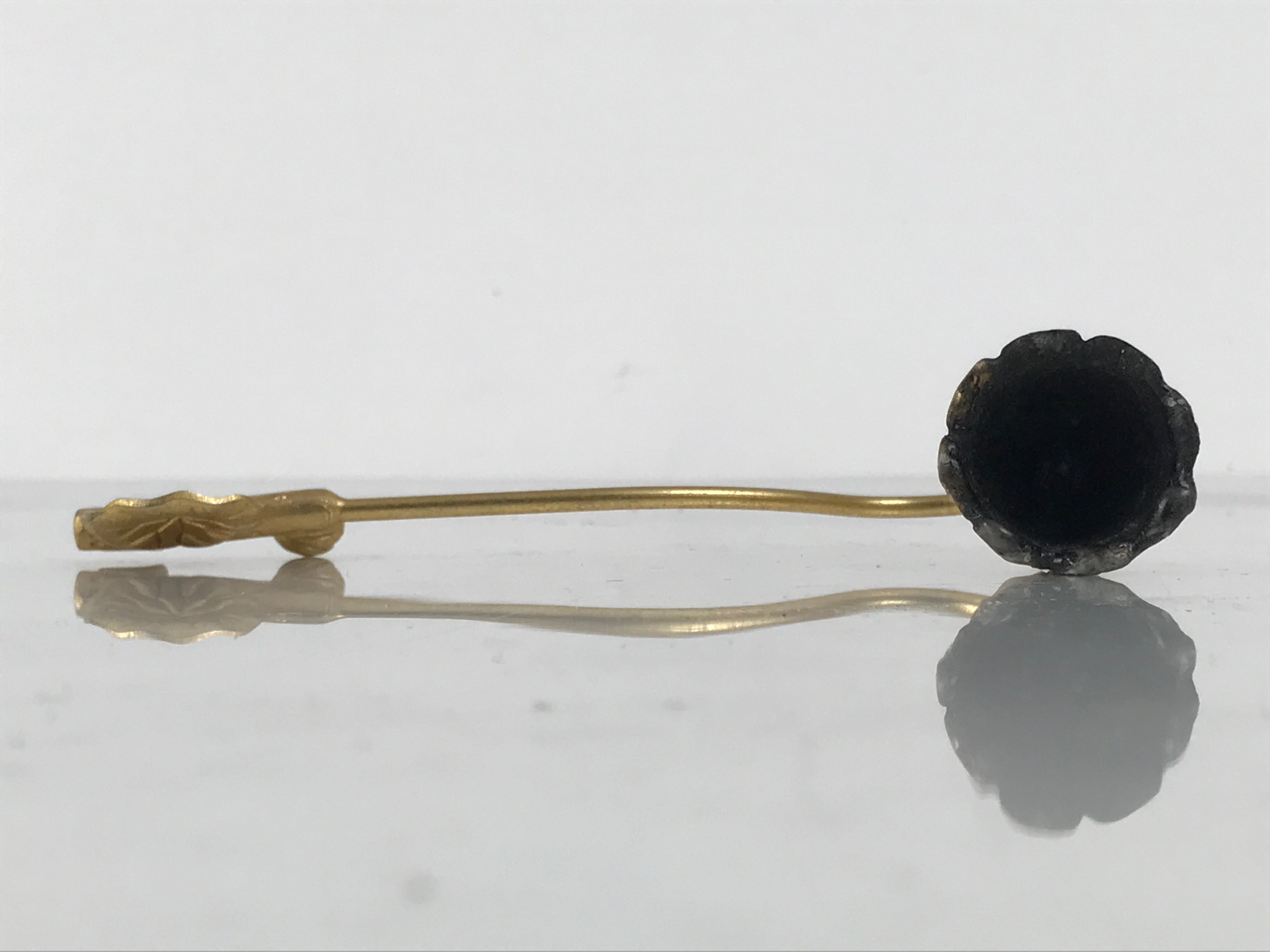 Japanese Buddhist Altar Fitting Metal Candle Snuffer Vtg Butsugu Accessory BA936-OT - Buddhist-chidorivintage.com