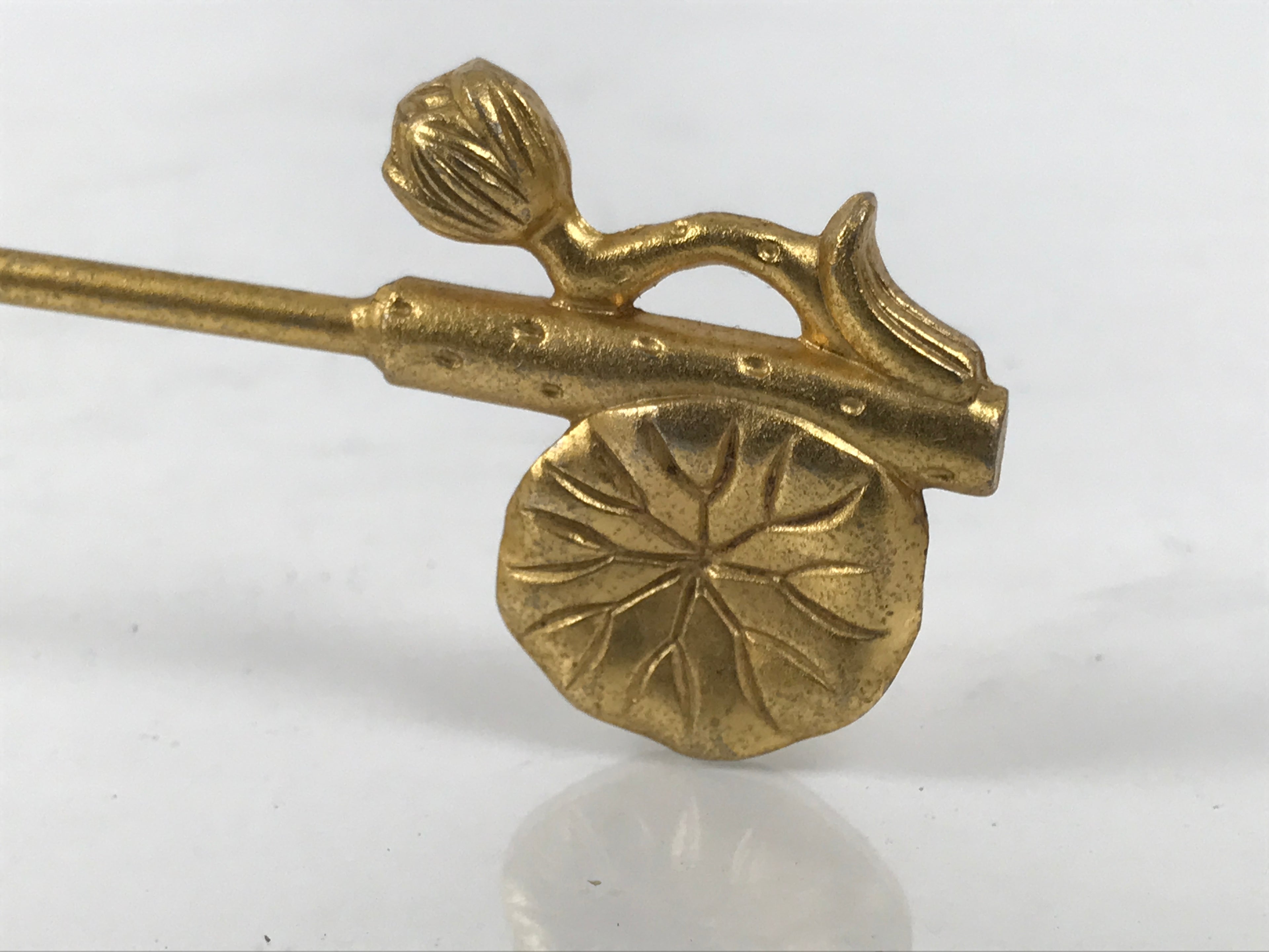 Japanese Buddhist Altar Fitting Metal Candle Snuffer Vtg Butsugu Accessory BA936-OT - Buddhist-chidorivintage.com