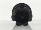 Japanese Buddhist Altar Fitting Metal Dog Candle Stand Vtg Shokudai Black BA938-OT - Buddhist-chidorivintage.com