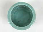 Japanese Buddhist Altar Porcelain Incense Burner Koro Vtg Celadon Blue BA932-OT - Buddhist-chidorivintage.com