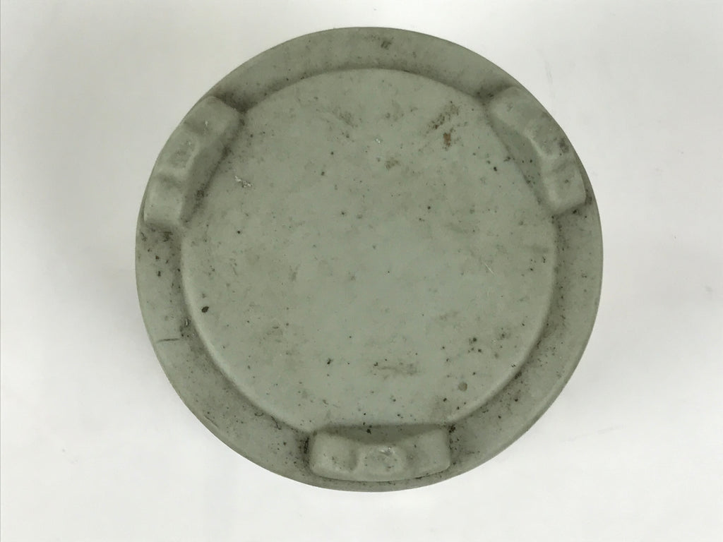 Japanese Buddhist Altar Porcelain Incense Burner Koro Vtg Celadon Blue BA934-OT - Buddhist-chidorivintage.com