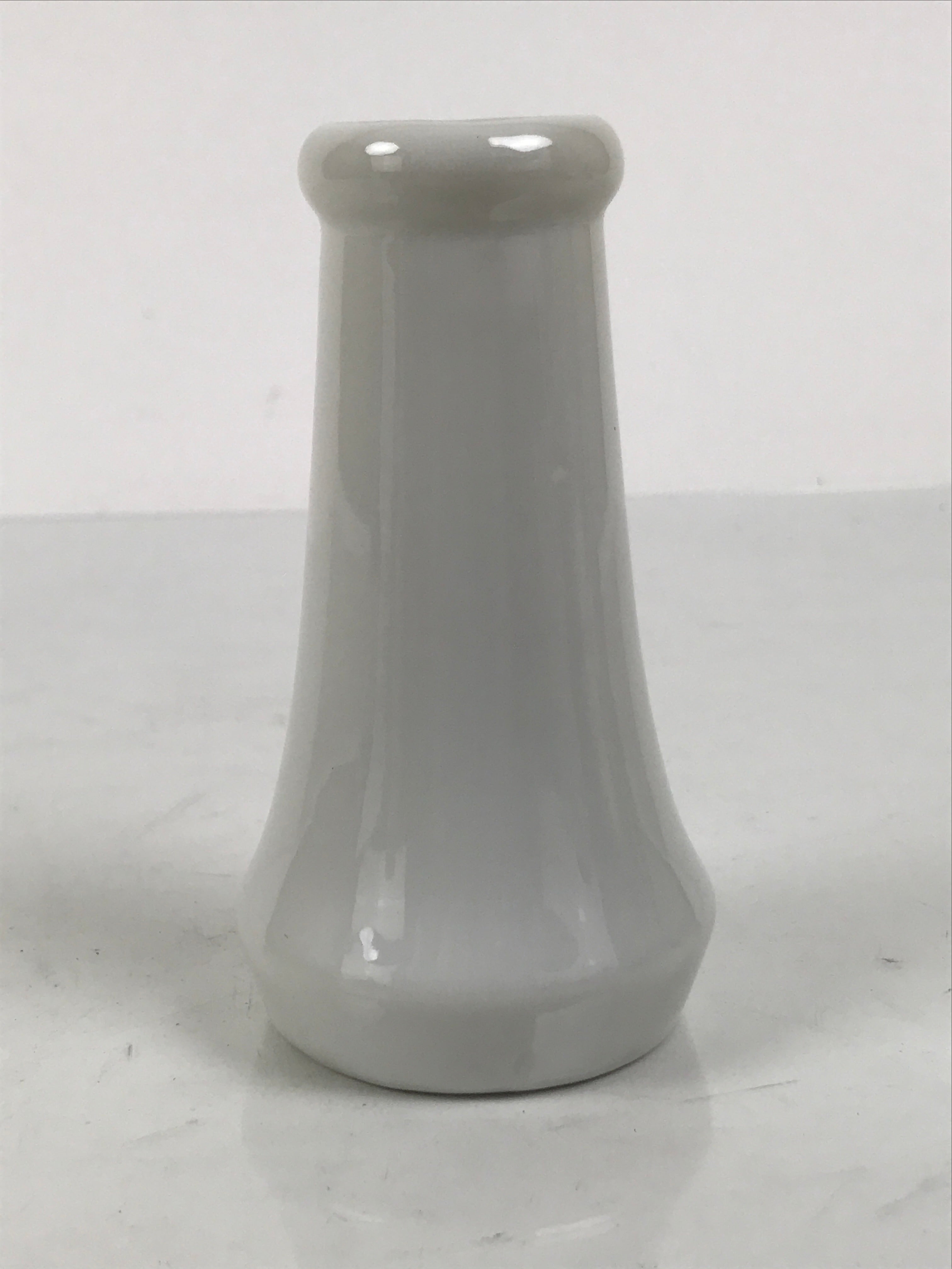 Japanese Buddhist Altar Porcelain Flower Vase Vtg Hanatate Kabin White BA929-OT - Buddhist-chidorivintage.com