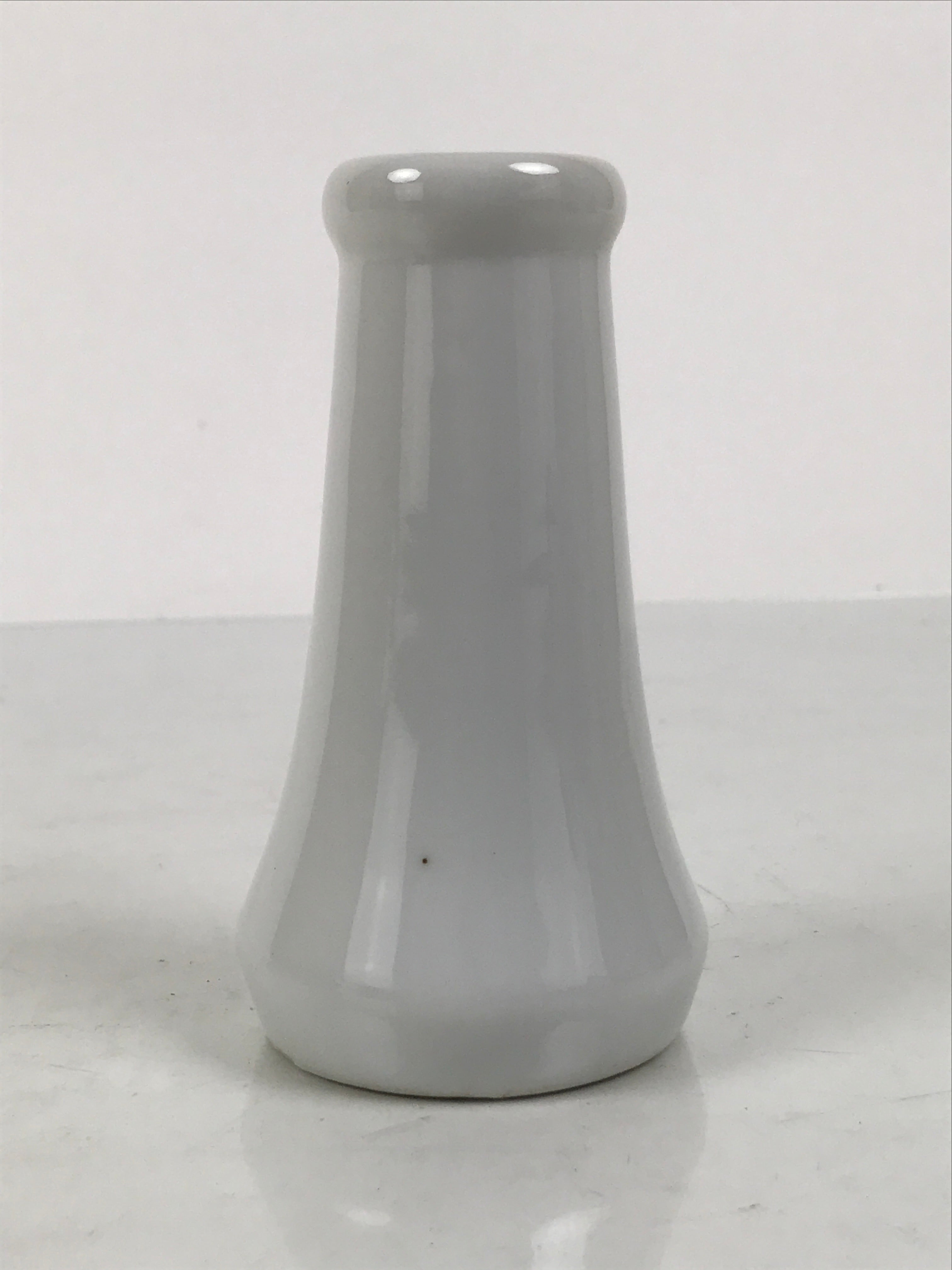 Japanese Buddhist Altar Porcelain Flower Vase Vtg Hanatate Kabin White BA931-OT - Buddhist-chidorivintage.com