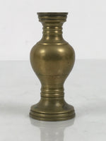 Japanese Buddhist Altar Fitting Brass Flower Vase Hanatate Butsugu Gold BA937-OT - Buddhist-chidorivintage.com
