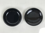 Japanese Buddhist Altar Fitting Resin Incense Container Kogo Simple Black BA939-OT - Buddhist-chidorivintage.com