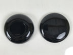 Japanese Buddhist Altar Fitting Resin Incense Container Kogo Simple Black BA939-OT - Buddhist-chidorivintage.com