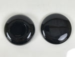 Japanese Buddhist Altar Fitting Resin Incense Container Kogo Simple Black BA939-OT - Buddhist-chidorivintage.com