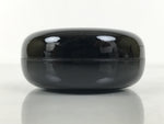 Japanese Buddhist Altar Fitting Resin Incense Container Kogo Black Gold BA940-OT - Buddhist-chidorivintage.com