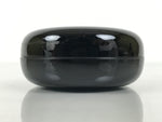 Japanese Buddhist Altar Fitting Resin Incense Container Kogo Black Gold BA940-OT - Buddhist-chidorivintage.com