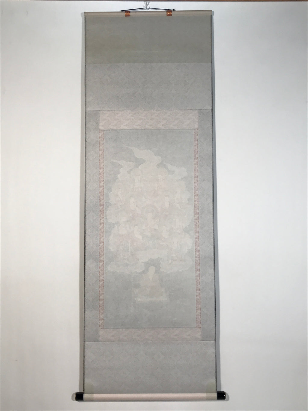 Japanese Hanging Scroll Kakejiku Vtg Shingon Thirteen Buddhas Buddhist KJ197-AD - Scroll-chidorivintage.com