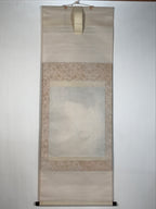 Japanese Hanging Scroll Kakejiku Vtg Buddhist Deity Portrait Kannon Color KJ200-AD - Scroll-chidorivintage.com