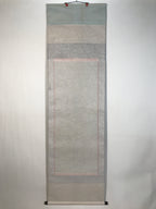 Japanese Hanging Scroll Kakejiku Vtg Thirteen Buddhas Buddhist Black Gold KJ201-AD - Scroll-chidorivintage.com