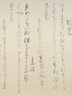 Japanese Hanging Scroll Vtg Kakejiku Poetry Wild Sakura Flower Calligraphy KJ225-AD - Scroll-chidorivintage.com