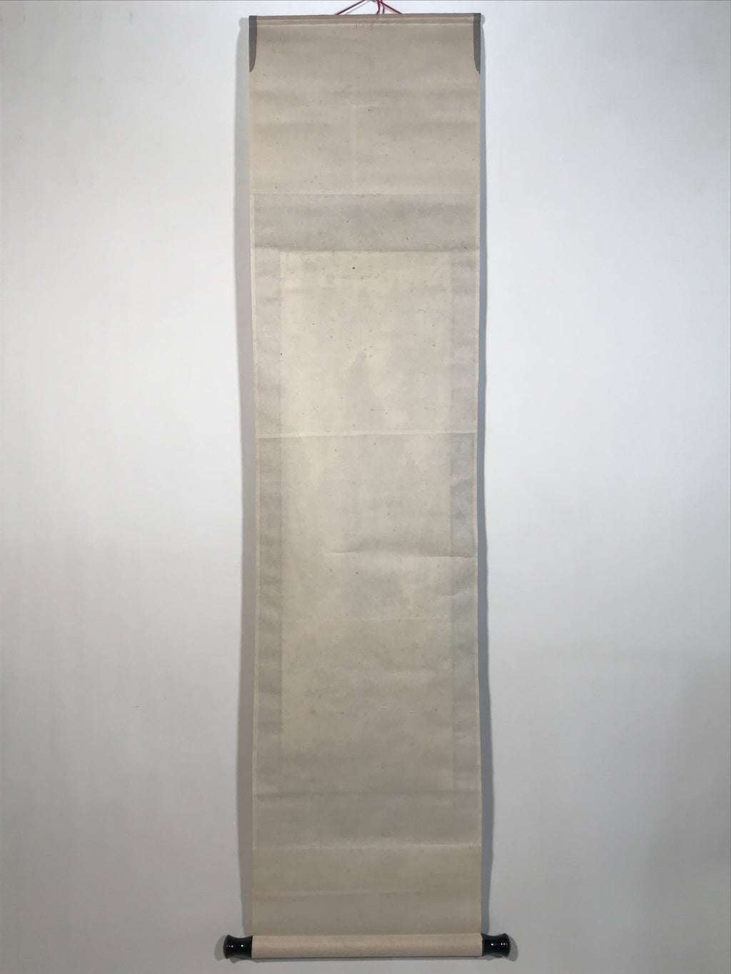 Chinese Hanging Scroll Kakejiku Vtg Landscape Mountain Boats Houses Text KJ229-AD - Scroll-chidorivintage.com