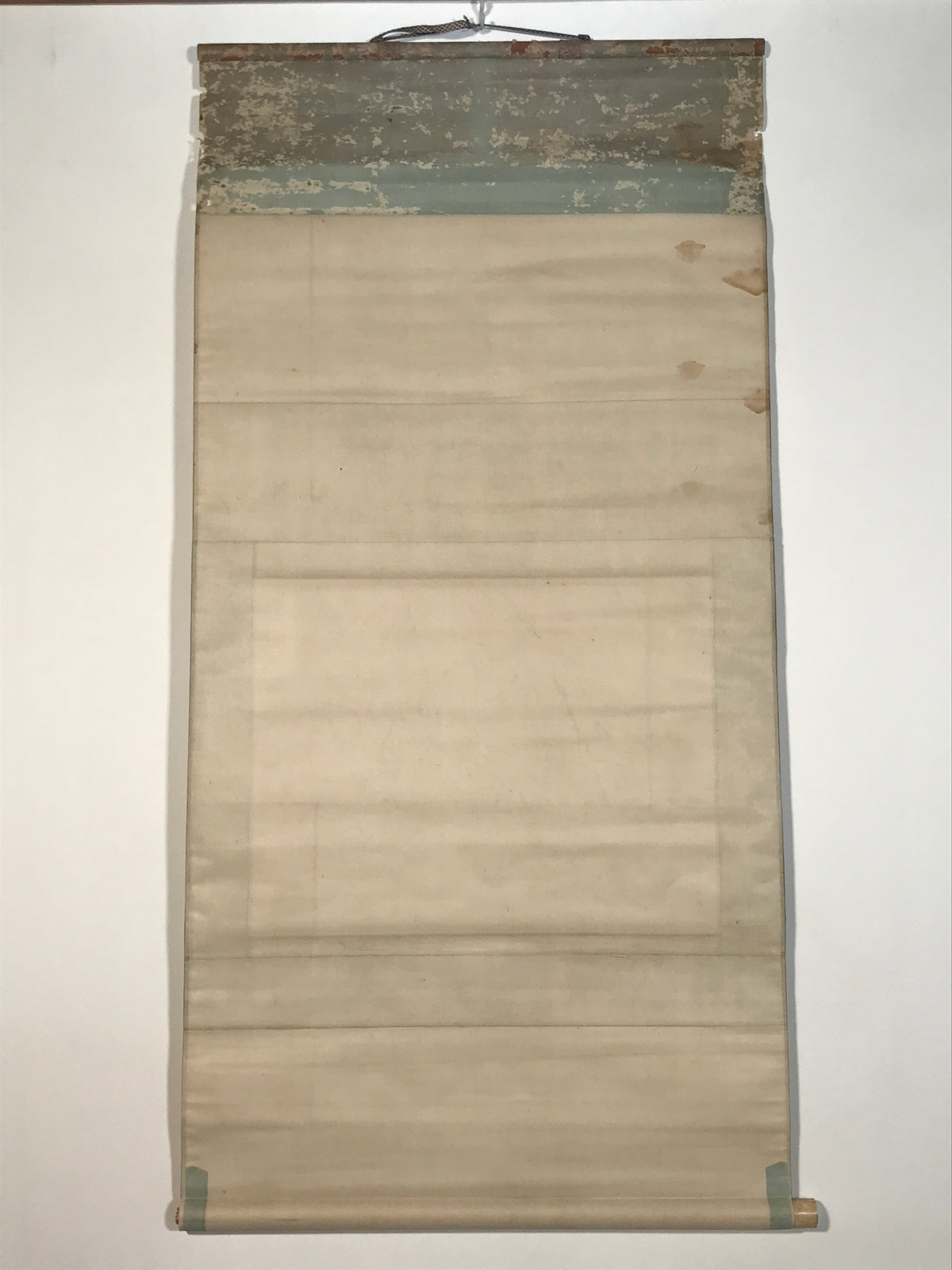 Japanese Hanging Scroll Kakejiku Vtg Sakura Cherry Blossoms Flower Color KJ230-AD - Scroll-chidorivintage.com