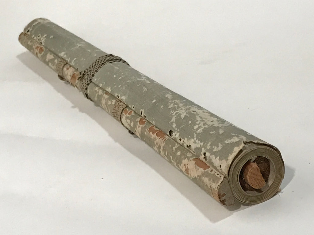 Japanese Hanging Scroll Kakejiku Vtg Sakura Cherry Blossoms Flower Color KJ230-AD - Scroll-chidorivintage.com