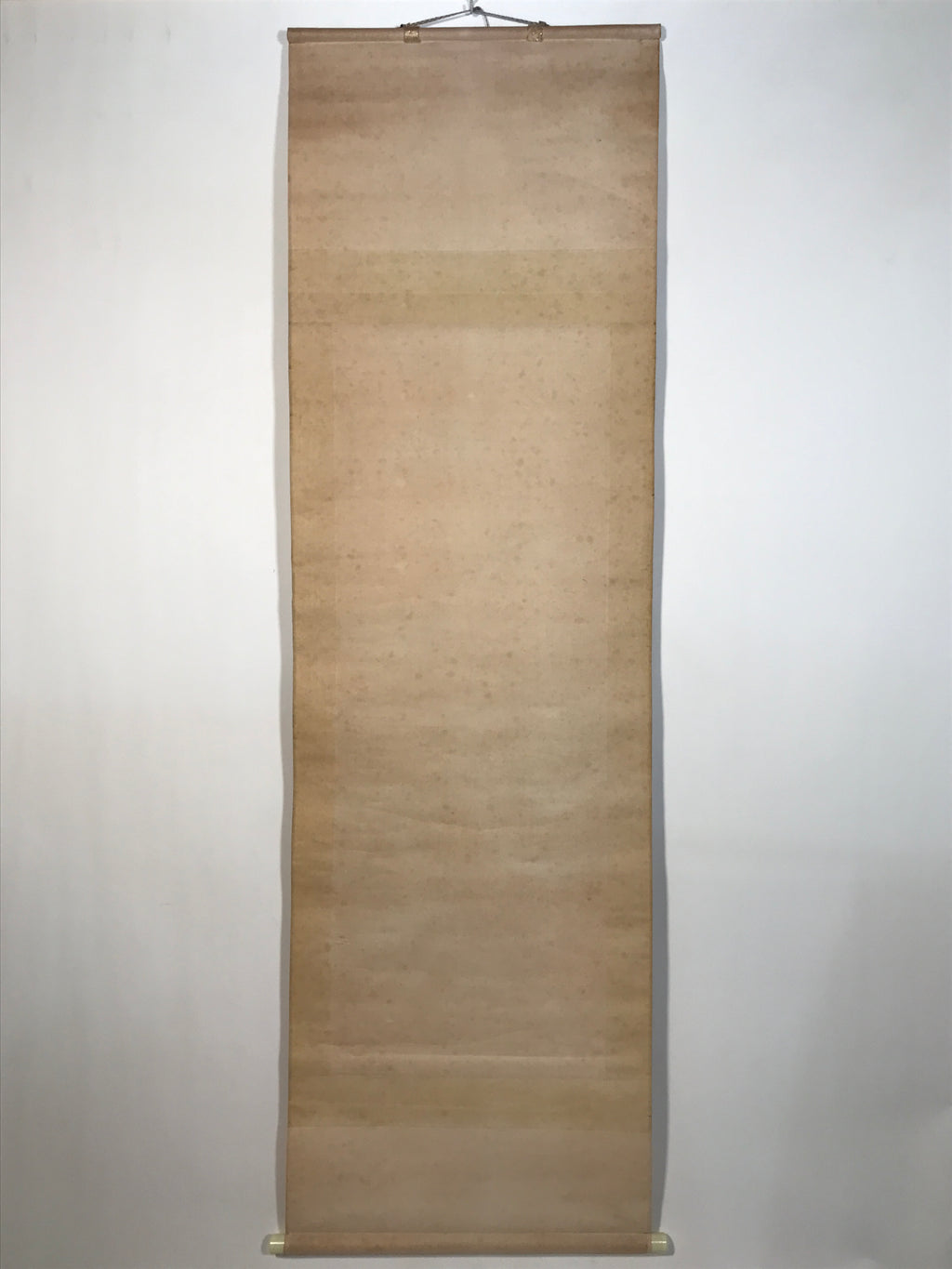 Japanese Hanging Scroll Kakejiku Vtg River Mountain Landscape Trees Sansui KJ232-AD - Scroll-chidorivintage.com