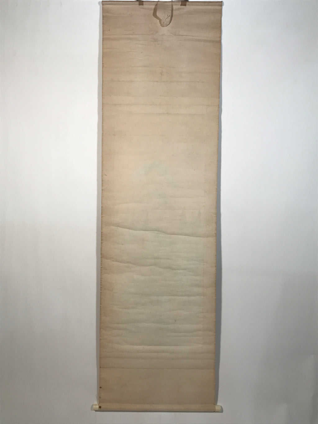 Japanese Hanging Scroll Kakejiku Vtg Mountain River Landscape Sansui Color KJ240-AD - Scroll-chidorivintage.com