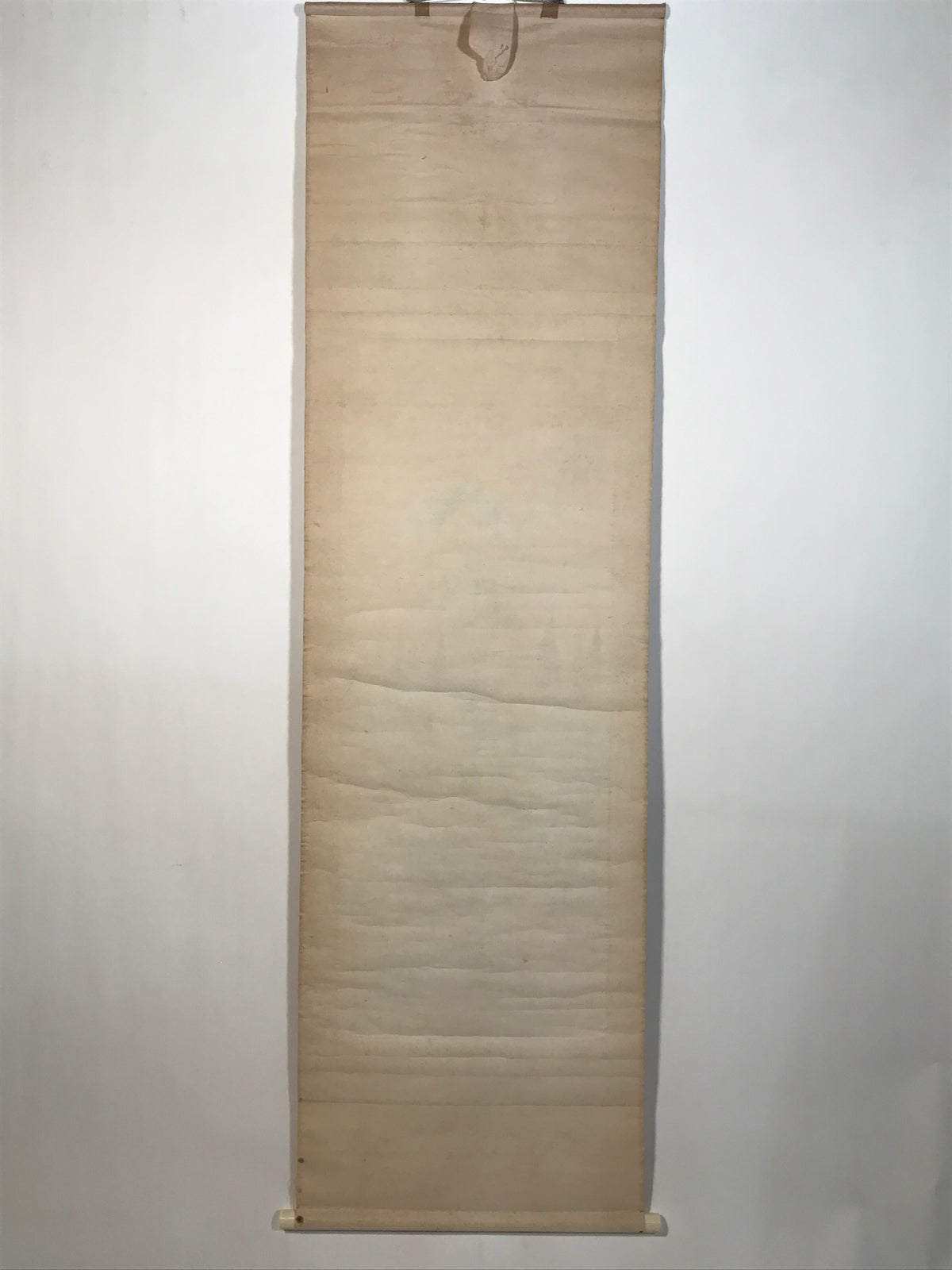 Japanese Hanging Scroll Kakejiku Vtg Mountain River Landscape Sansui Color KJ240-AD - Scroll-chidorivintage.com