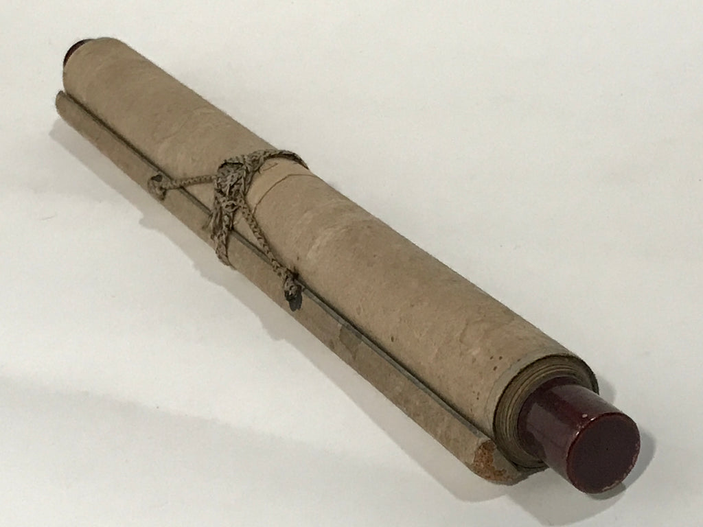 Japanese Hanging Scroll Vtg Kakejiku Ono No Komachi Poetess Portrait Color KJ244-AD - Scroll-chidorivintage.com