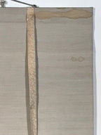 Japanese Hanging Scroll Kakejiku Vtg Bird Wagtail Plants Fern Color Green KJ245-AD - Scroll-chidorivintage.com