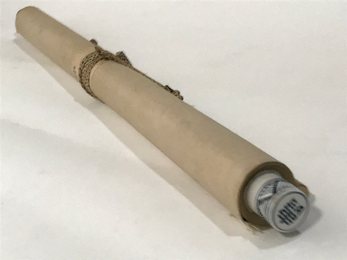 Japanese Hanging Scroll Kakejiku Vtg Sea Bream Tai Realistic Style Color KJ246-AD - Scroll-chidorivintage.com