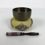 Japanese Buddhist Altar Fitting Bronze Orin Bell Vtg Singing Bowl Pillow BA982-OT - Buddhist-chidorivintage.com