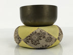 Japanese Buddhist Altar Fitting Bronze Orin Bell Vtg Singing Bowl Pillow BA982-OT - Buddhist-chidorivintage.com