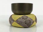 Japanese Buddhist Altar Fitting Bronze Orin Bell Vtg Singing Bowl Pillow BA982-OT - Buddhist-chidorivintage.com