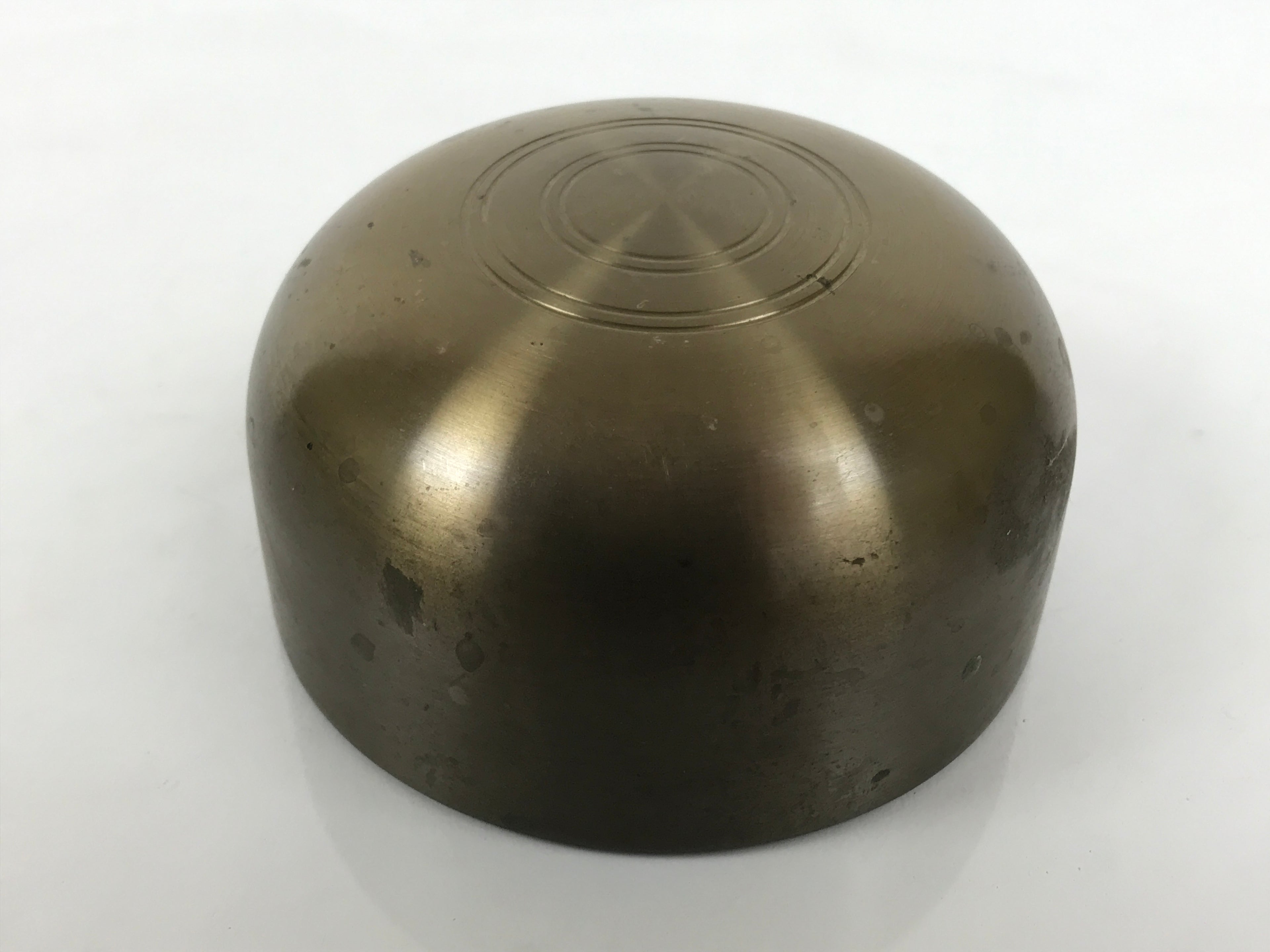 Japanese Buddhist Altar Fitting Bronze Orin Bell Vtg Singing Bowl Pillow BA982-OT - Buddhist-chidorivintage.com