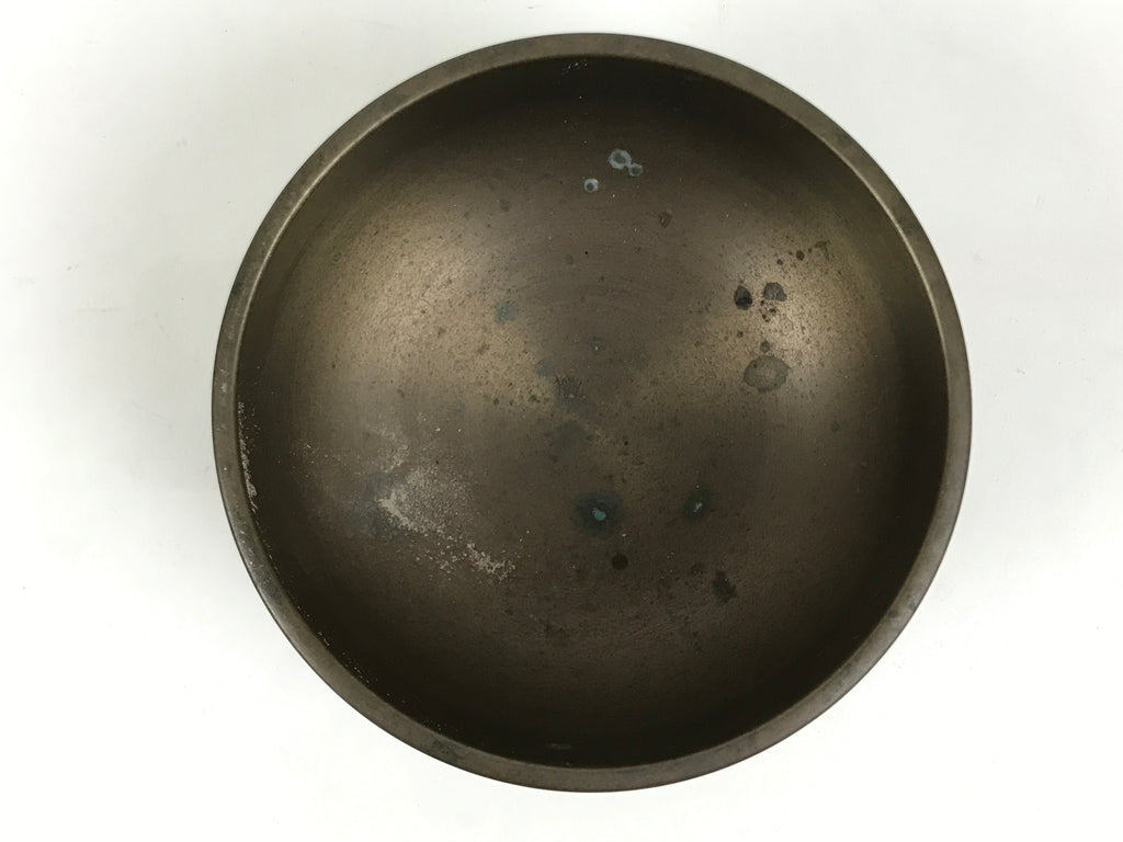 Japanese Buddhist Altar Fitting Bronze Orin Bell Vtg Singing Bowl Pillow BA982-OT - Buddhist-chidorivintage.com