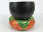Japanese Buddhist Altar Fitting Bronze Orin Bell Vtg Singing Bowl Pillow BA983-OT - Buddhist-chidorivintage.com