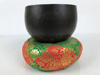 Japanese Buddhist Altar Fitting Bronze Orin Bell Vtg Singing Bowl Pillow BA983-OT - Buddhist-chidorivintage.com