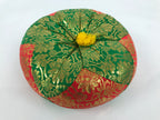 Japanese Buddhist Altar Fitting Bronze Orin Bell Vtg Singing Bowl Pillow BA983-OT - Buddhist-chidorivintage.com