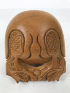 Japanese Carved Wooden Buddhist Drum Mokugyo Set Vtg Altar Fitting Butsugu BA984-OT - Buddhist-chidorivintage.com