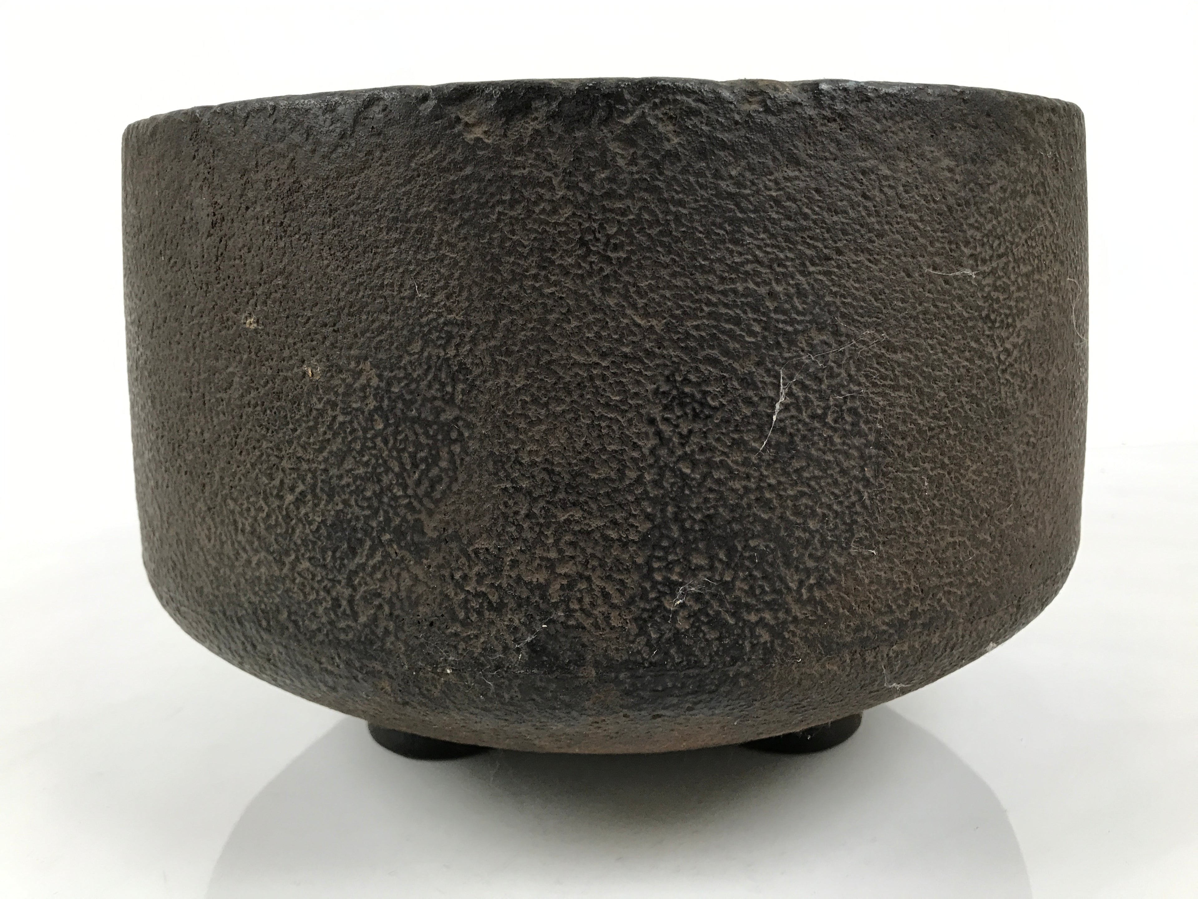 Antique Japanese Cast Iron Brazier Metal Furo Tea Ceremony Sado Water Heat C37-KT - Kettle-chidorivintage.com