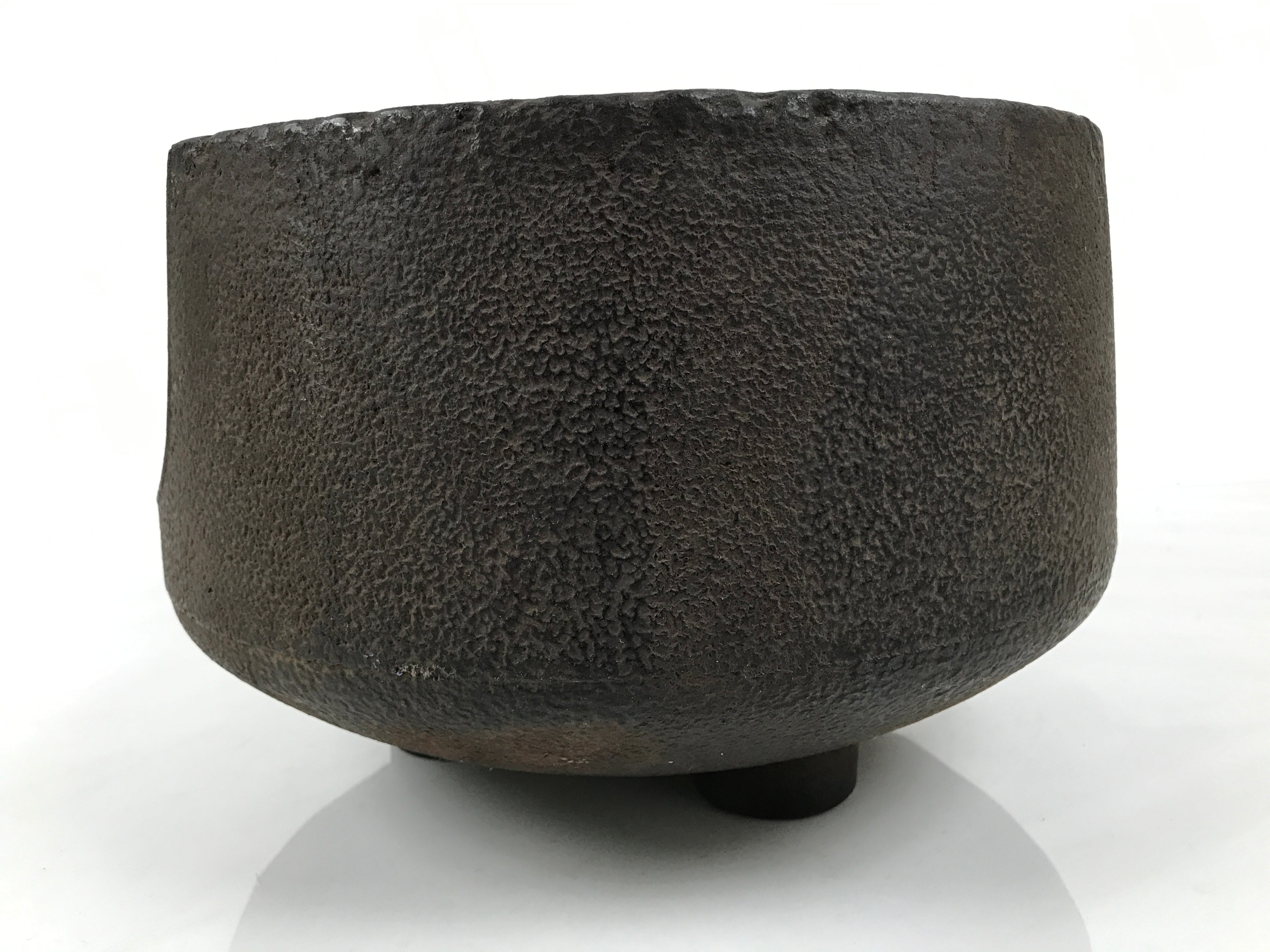 Antique Japanese Cast Iron Brazier Metal Furo Tea Ceremony Sado Water Heat C37-KT - Kettle-chidorivintage.com
