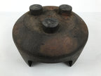 Antique Japanese Cast Iron Brazier Metal Furo Tea Ceremony Sado Water Heat C37-KT - Kettle-chidorivintage.com
