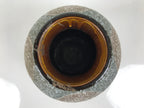 Japanese Ceramic Flower Vase Vtg Ikebana Kabin Round Green Brown White FK251-KT - Vase-chidorivintage.com