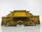 Japanese Buddhist Altar Wood Lacquer Temple Roof Butsudan Part Carved Gold BP46-OT - Buddhist-chidorivintage.com