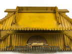 Japanese Buddhist Altar Wood Lacquer Temple Roof Butsudan Part Carved Gold BP46-OT - Buddhist-chidorivintage.com