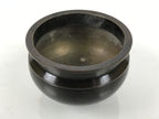 Japanese Buddhist Altar Fitting Bronze Incense Burner Pot Vtg Koro Brown BA995-OT - Buddhist-chidorivintage.com