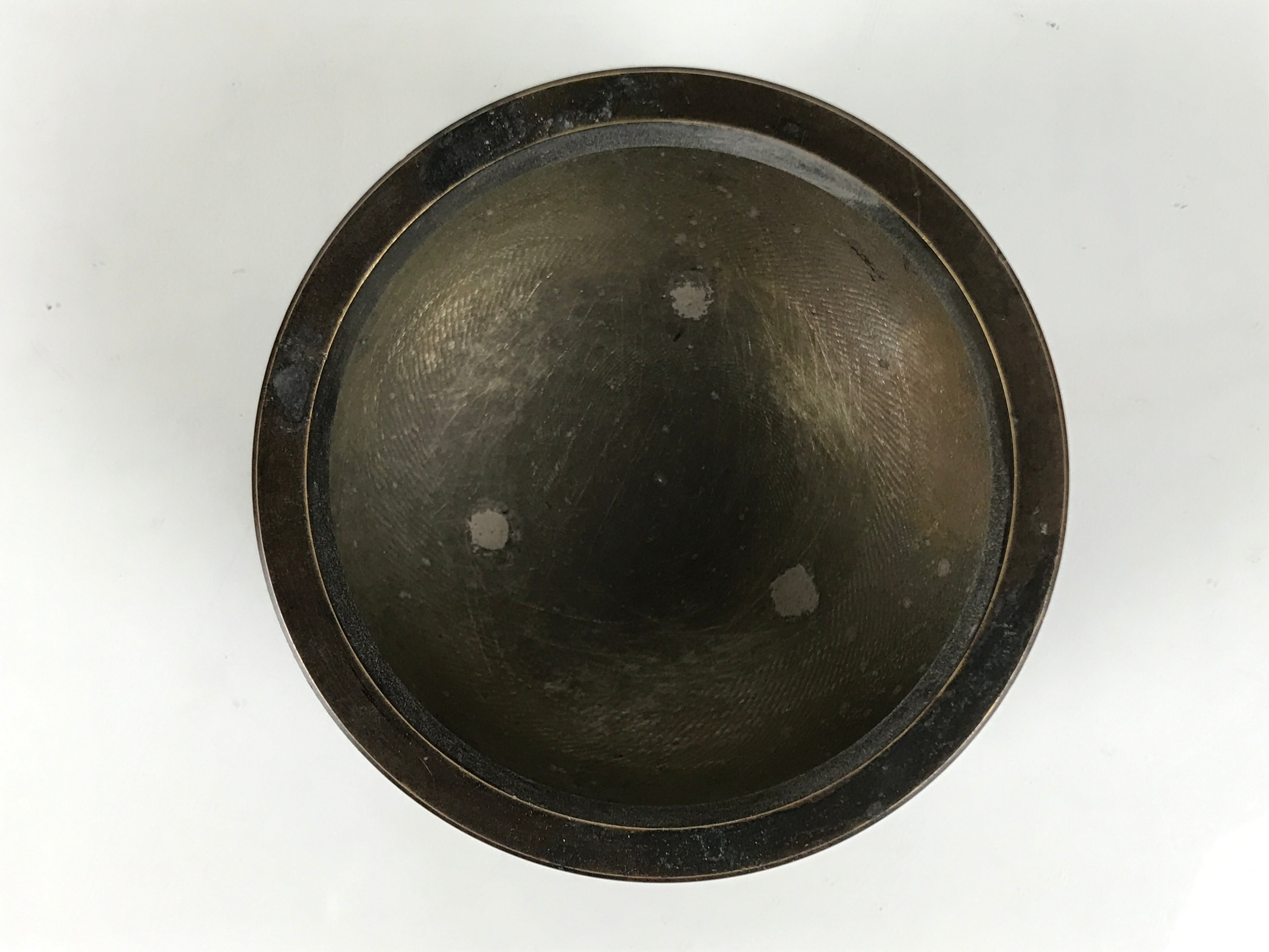 Japanese Buddhist Altar Fitting Bronze Incense Burner Pot Vtg Koro Brown BA995-OT - Buddhist-chidorivintage.com
