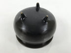 Japanese Buddhist Altar Fitting Bronze Incense Burner Pot Vtg Koro Brown BA995-OT - Buddhist-chidorivintage.com