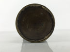 Japanese Buddhist Altar Bronze Metal Flower Vase Vtg Hanatate Brown Birds BA991-OT - Buddhist-chidorivintage.com