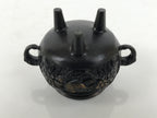 Japanese Buddhist Altar Fitting Bronze Incense Burner Vtg Koro Shishi Lion BA994-OT - Buddhist-chidorivintage.com