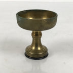 Japanese Buddhist Altar Fitting Brass Rice Offering Cup Vtg Butsugu Gold BA986-OT - Buddhist-chidorivintage.com