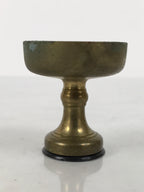 Japanese Buddhist Altar Fitting Brass Rice Offering Cup Vtg Butsugu Gold BA986-OT - Buddhist-chidorivintage.com