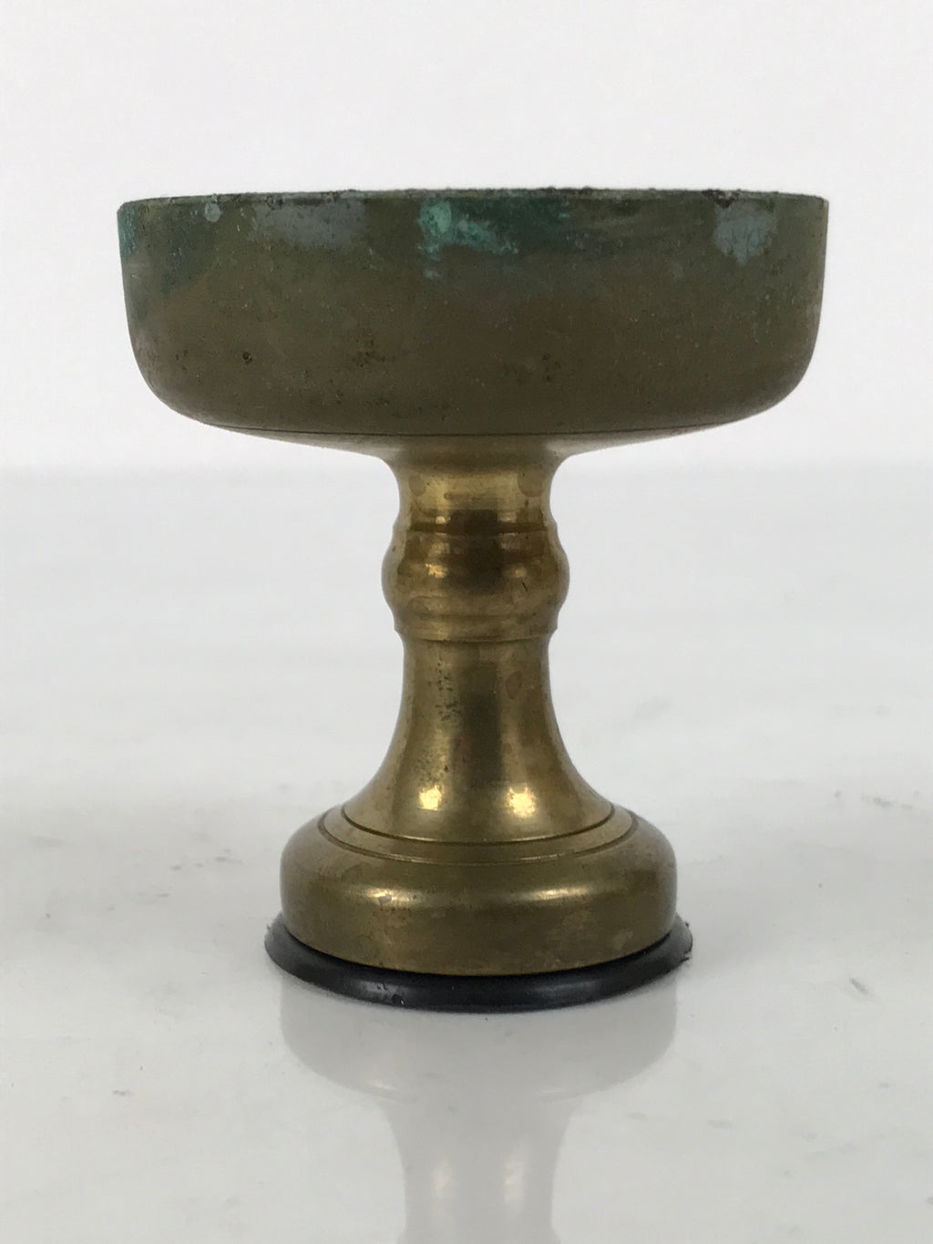 Japanese Buddhist Altar Fitting Brass Rice Offering Cup Vtg Butsugu Gold BA986-OT - Buddhist-chidorivintage.com